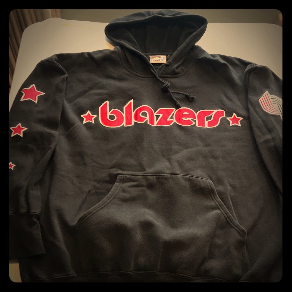 Original Hardwood Classics Blazers Hoodie